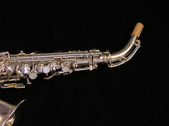 Conn "New Wonder" Silver Plate Curved Soprano - 70327 - Photo # 3