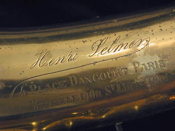 Henri Selmer Signature Series C-Melody - 941 - Photo # 16