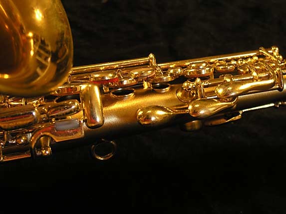 Conn "New Wonder" Gold Plate Curved Soprano - 121056 - Photo # 4