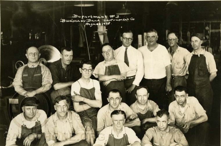 Buescher Factory August 1928-Department #3