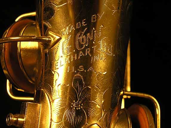 Conn "New Wonder" Gold Plate Curved Soprano - 121056 - Photo # 8
