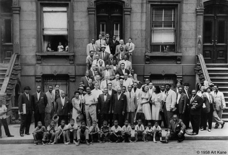 A Great Day In Harlem with Coleman Hawkins and others